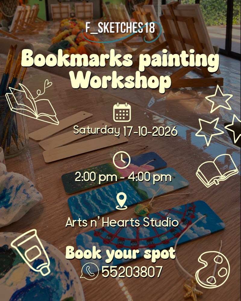 Bookmark Painting Workshop